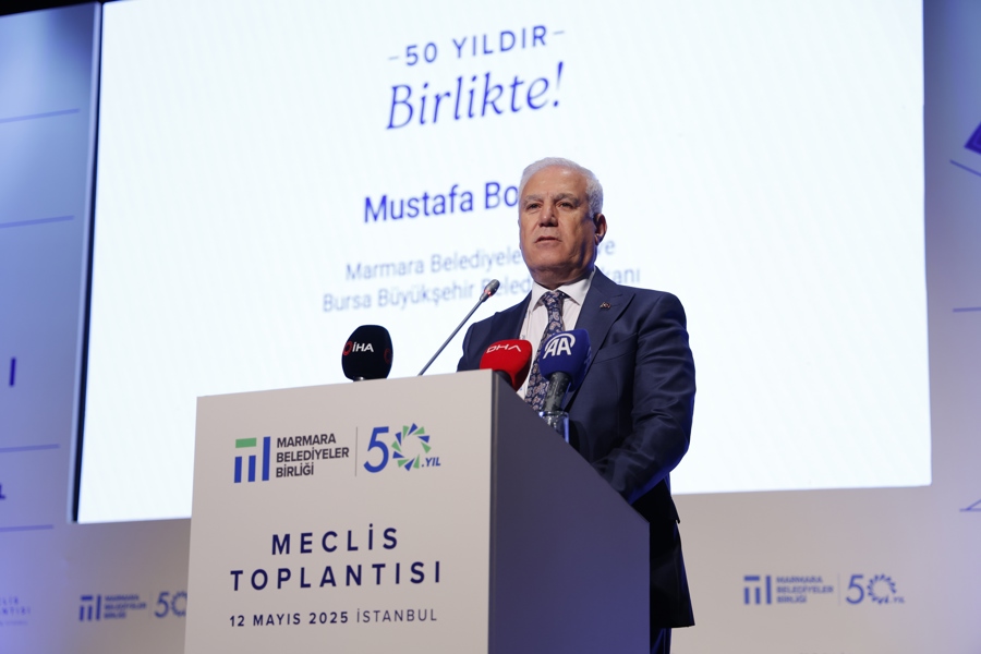 50 Yıldır Birlikte: MBB, Meclis Toplantısı'nı 50. Yıl ve Marmara Denizi Temasıyla Gerçekleştirdi}