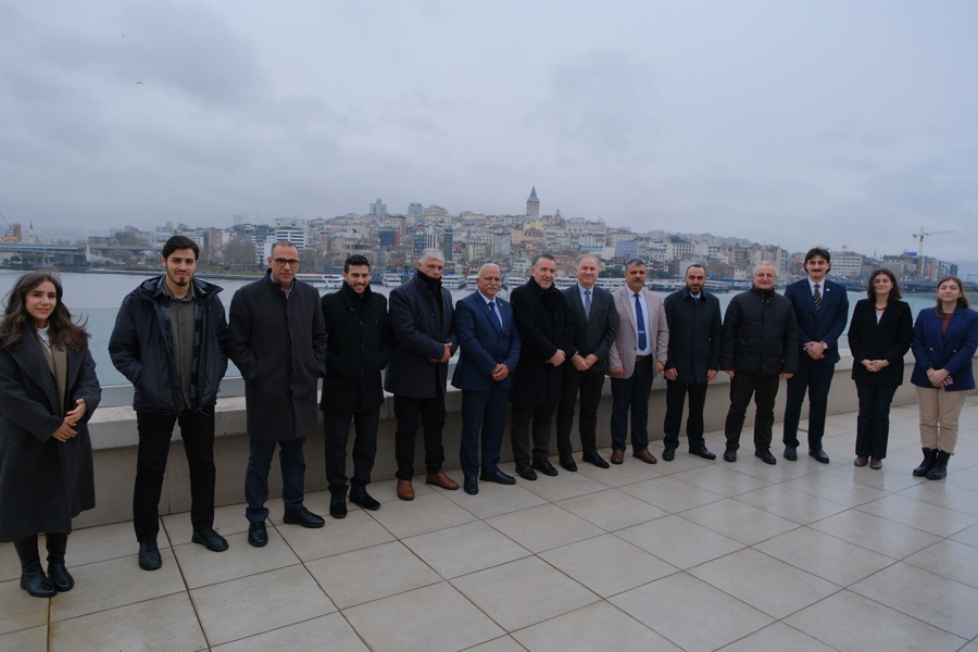 Association of Palestinian Local Authorities Visited Marmara Municipalities Union }