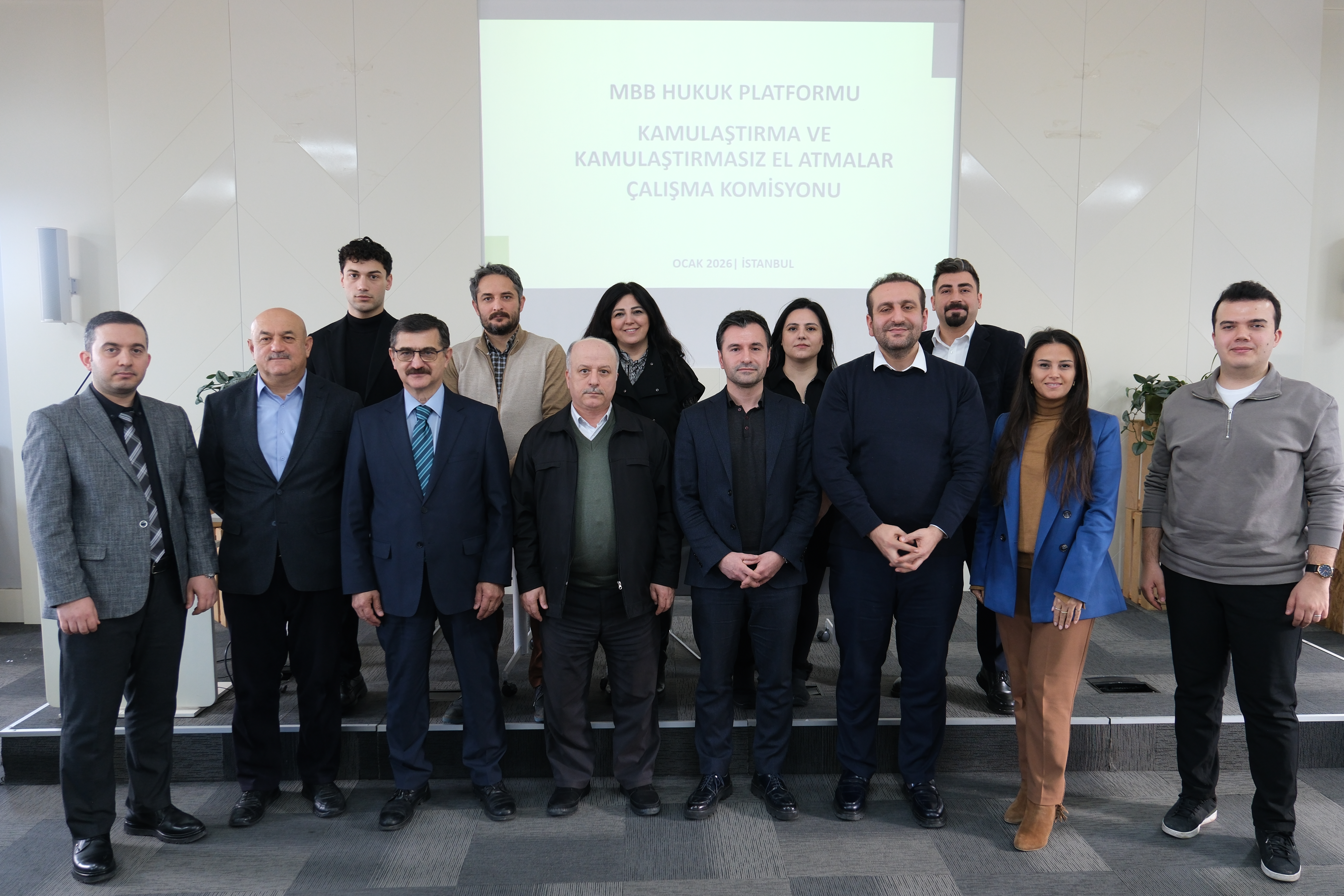 MBB Hukuk Platformu Kamulaştırma ve Kamulaştırmasız El Atmalar Çalışma Komisyonu İkinci Toplantısını Yaptı}