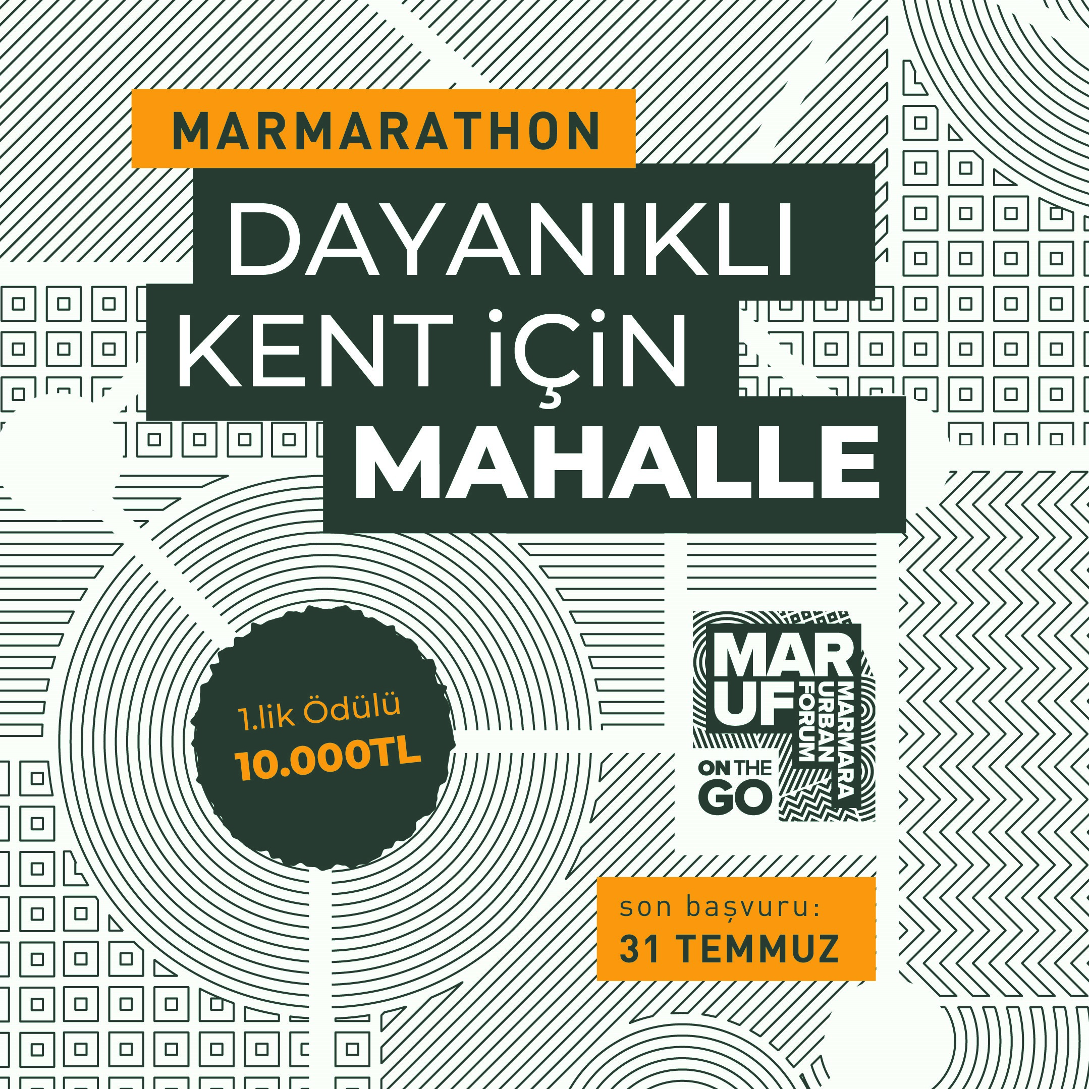 Fikirlerin Yarıştığı Marmarathon'da Bu Sene Hedef: Dayanıklı Kent İçin Mahalle}