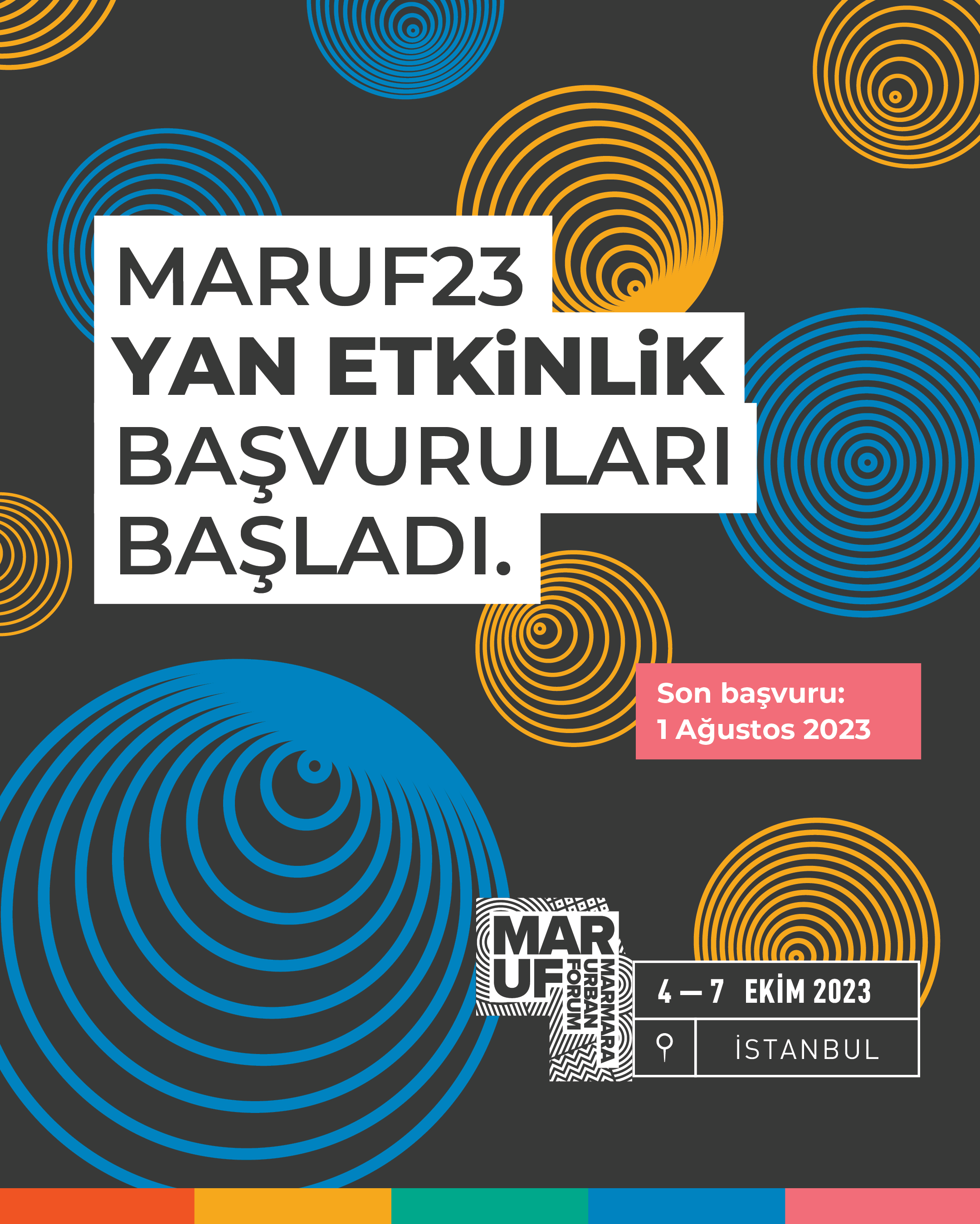 MARUF23 Yan Etkinlik Başvuruları Başladı }