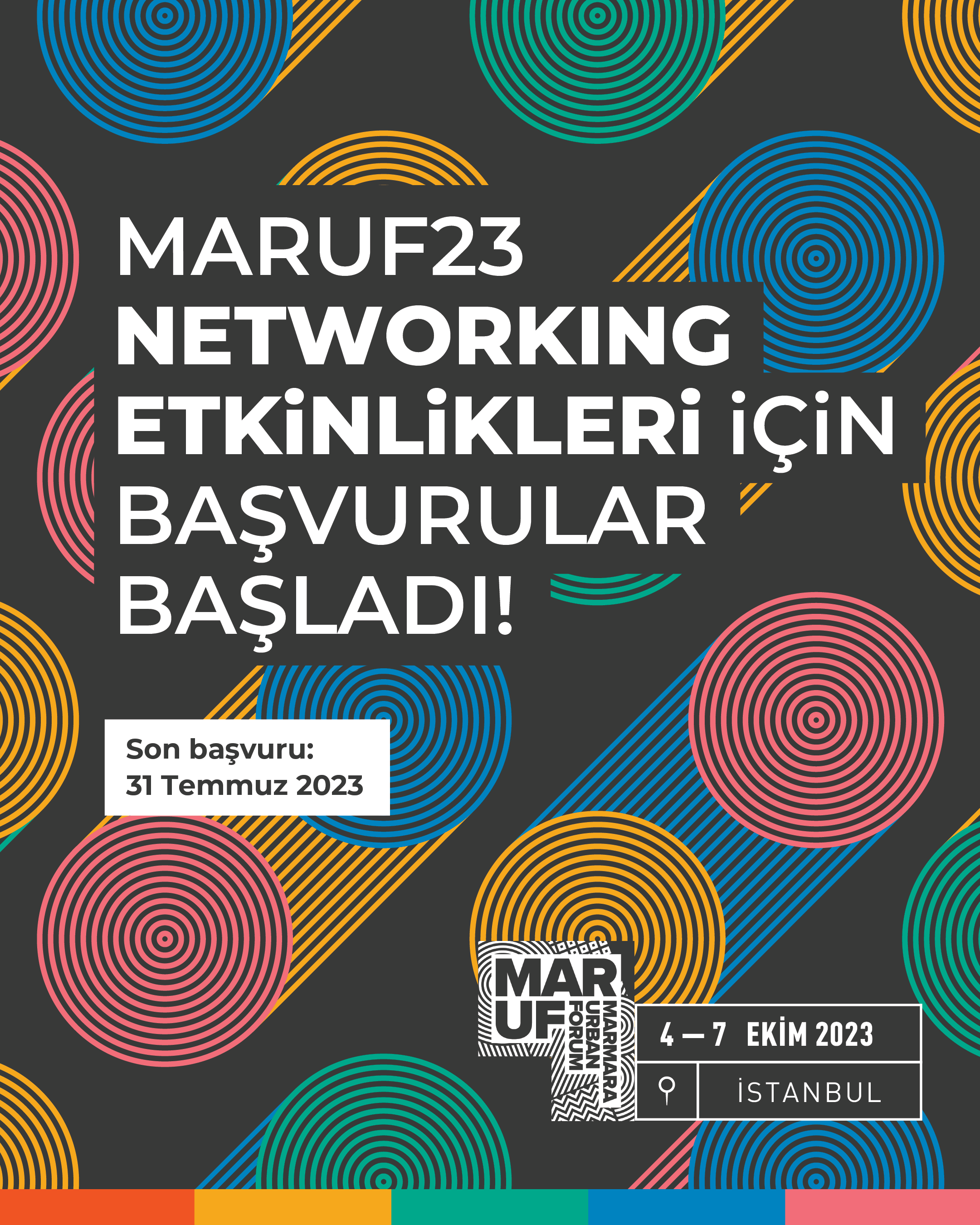 MARUF23 Ağ Kurma (Networking) Etkinlikleri İçin Çağrıya Çıktı}