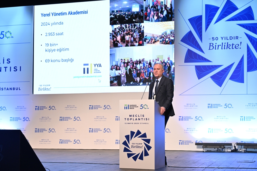 50 Yıldır Birlikte: MBB, Meclis Toplantısı'nı 50. Yıl ve Marmara Denizi Temasıyla Gerçekleştirdi}