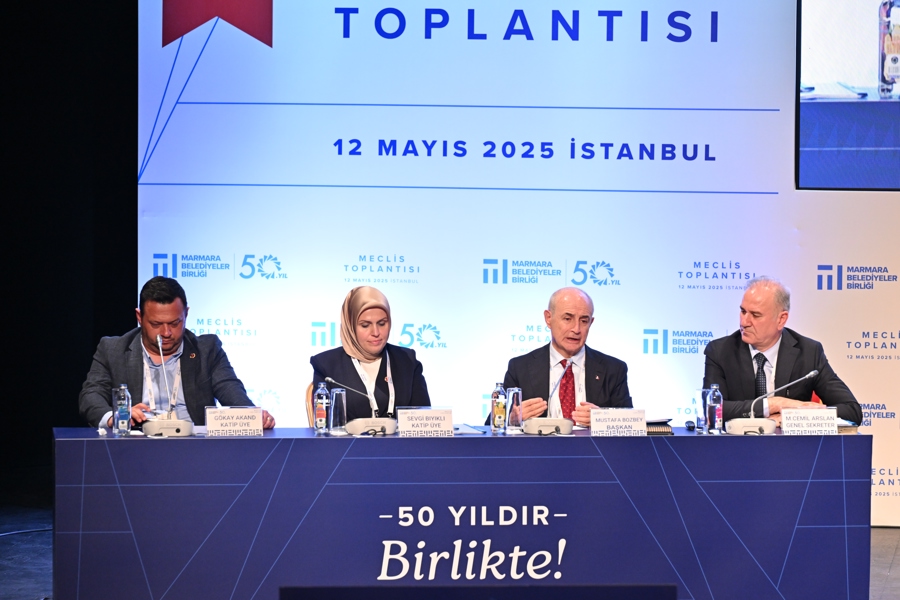 50 Yıldır Birlikte: MBB, Meclis Toplantısı'nı 50. Yıl ve Marmara Denizi Temasıyla Gerçekleştirdi}