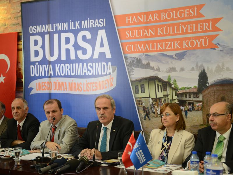 Bursa, Unesco Dünya Mirası Listesi'nde}