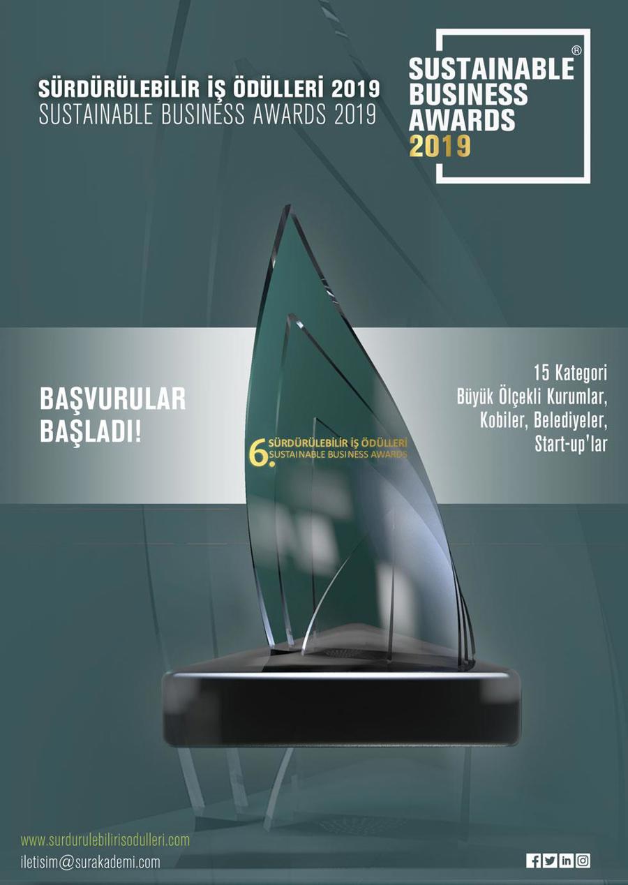 ‘Sürdürülebilir İş Ödülleri 2019’ İçin Başvurular Başladı}