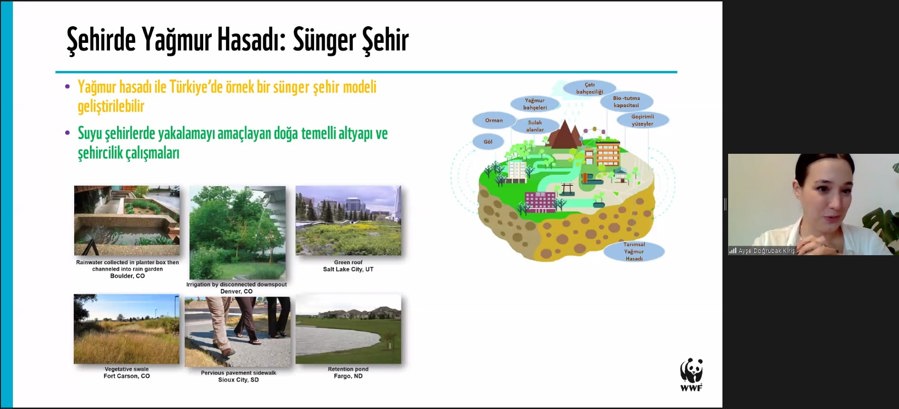 Şehirlerde Yağmur Suyu Kullanım Stratejileri Çevrimiçi Seminerde Ele Alındı}