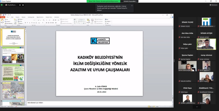 MBB Çevre Platformu, Yerelde Sıfır Atık Yönetimi ve Yerel İklim Değişikliği Planları Gündemleriyle Toplandı}