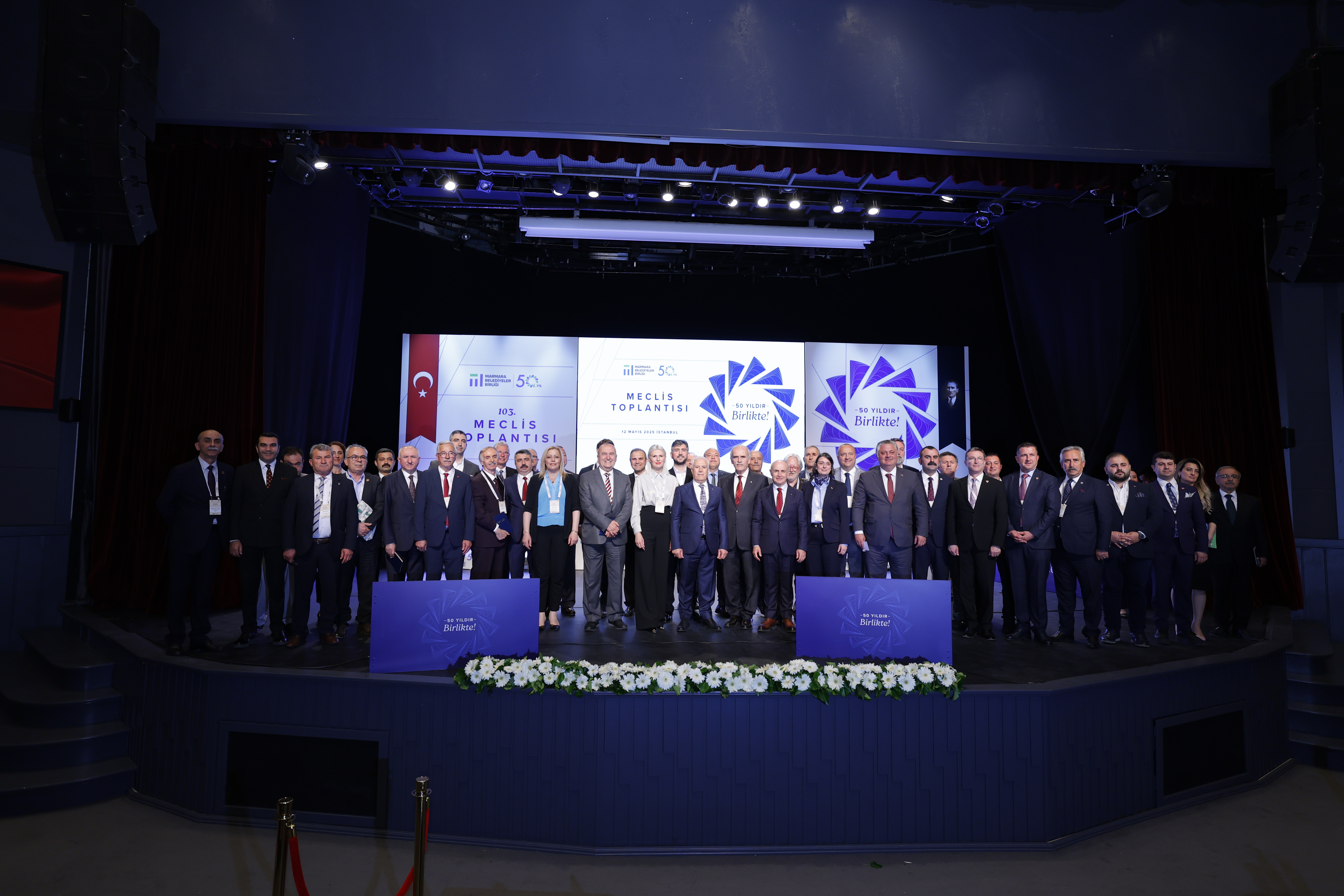 50 Yıldır Birlikte: MBB, Meclis Toplantısı'nı 50. Yıl ve Marmara Denizi Temasıyla Gerçekleştirdi}