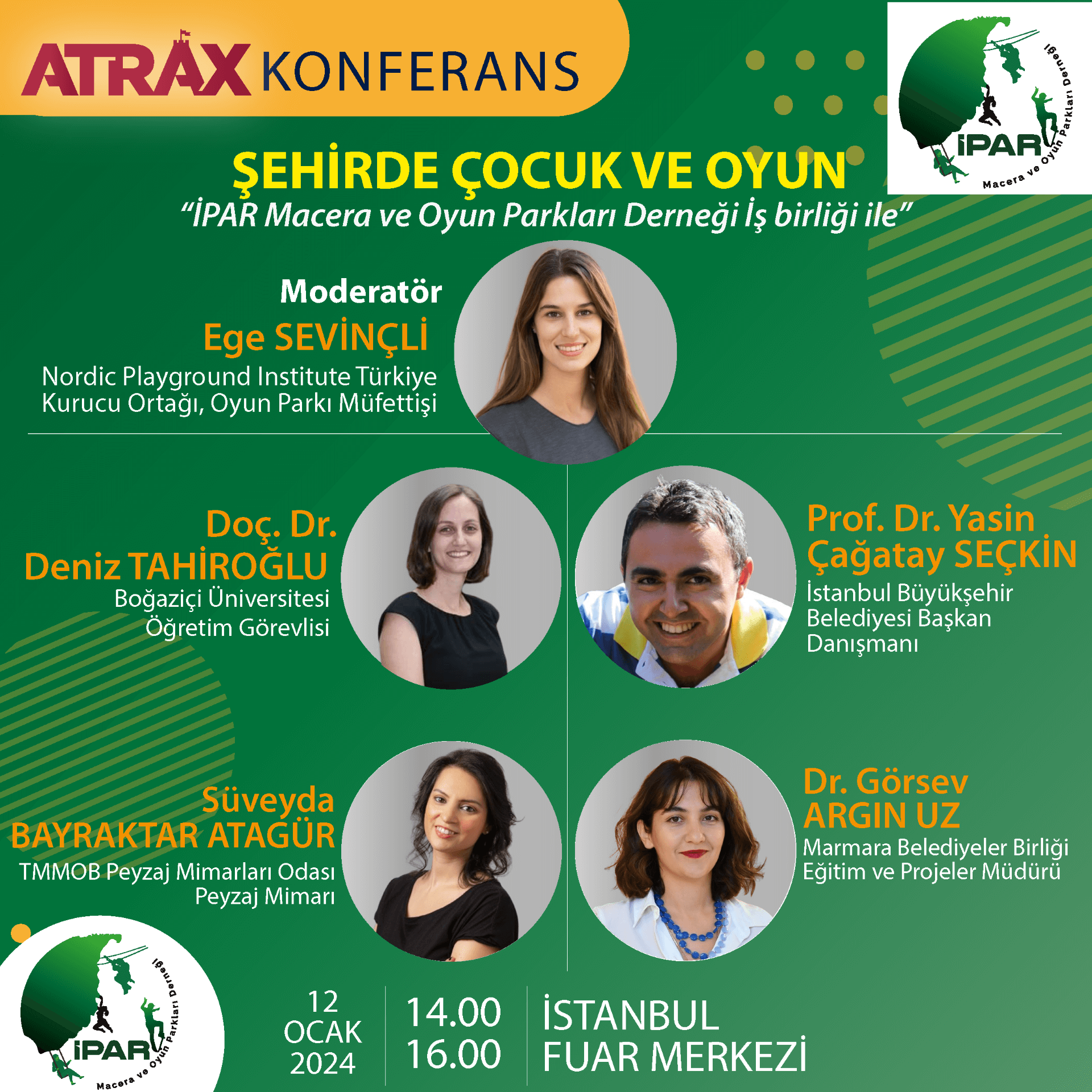 ATRAX 2024 Şehirde Çocuk ve Oyun Paneli }